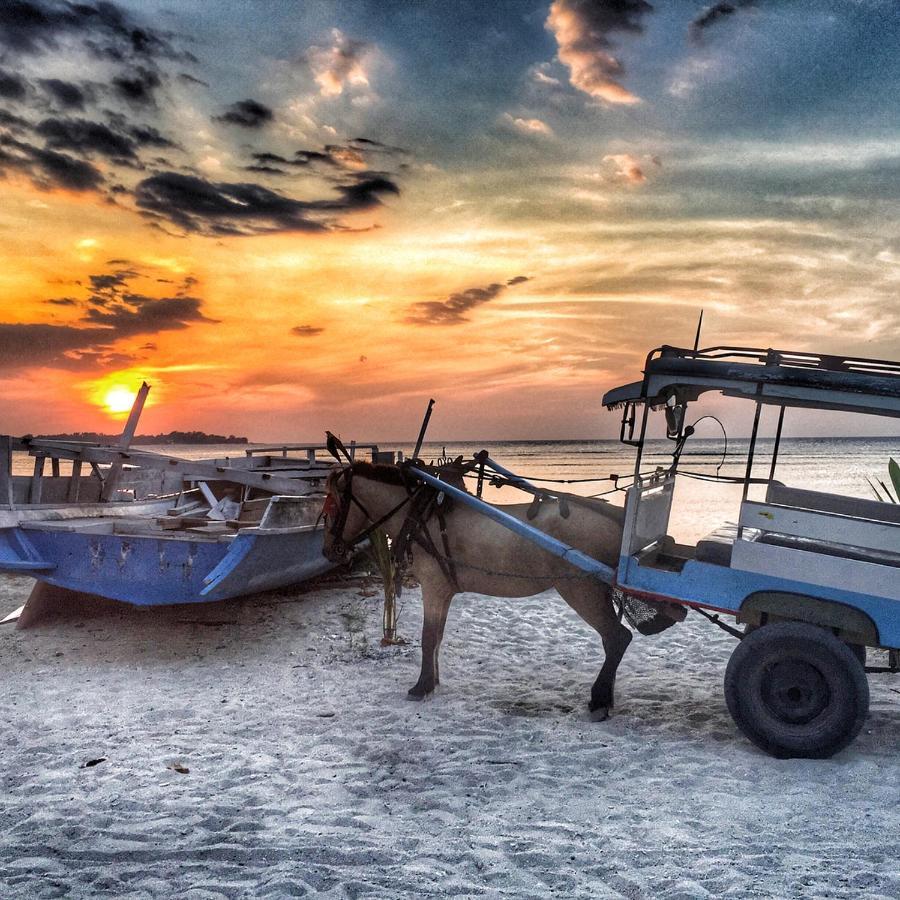 Puri Air Beach Resort & Spa Gili Air Eksteriør bilde
